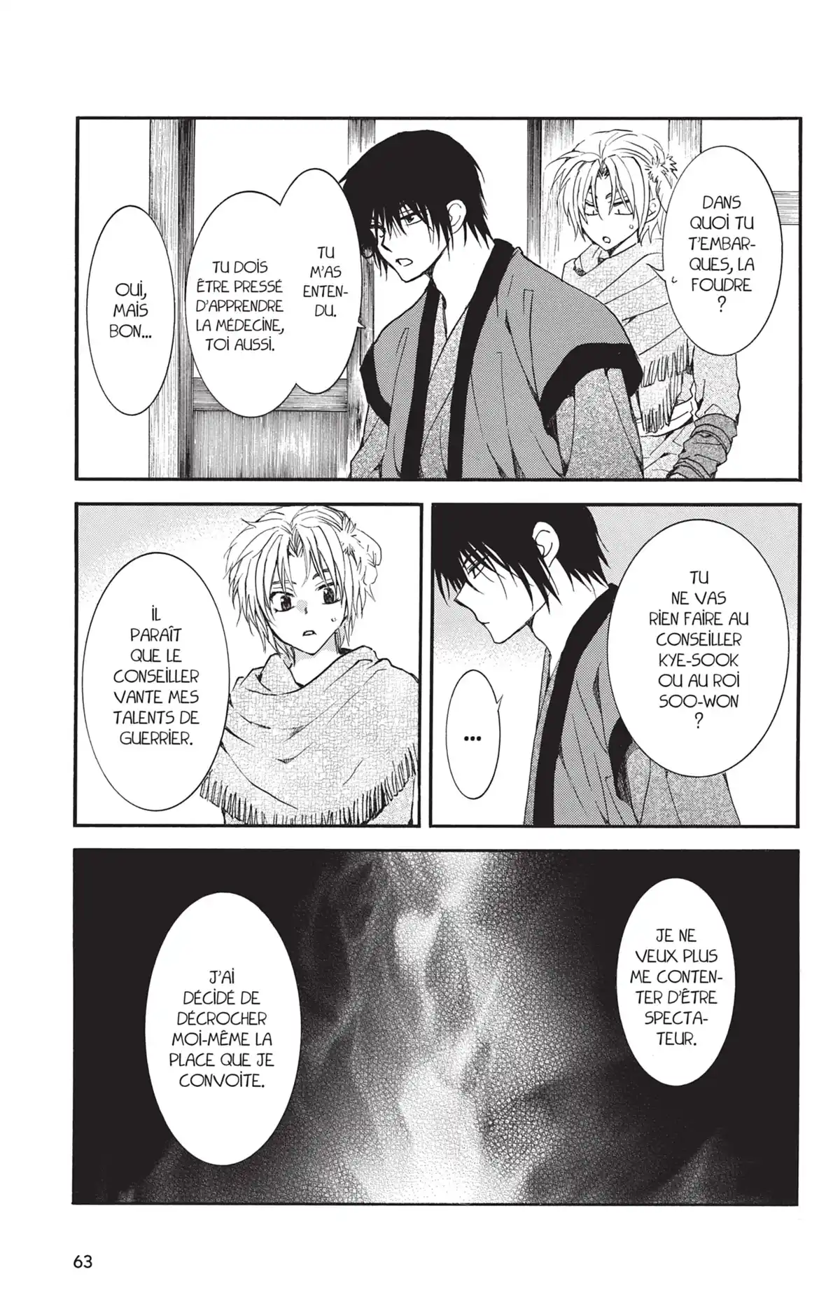Yona, Princesse de l’Aube Volume 32 page 64