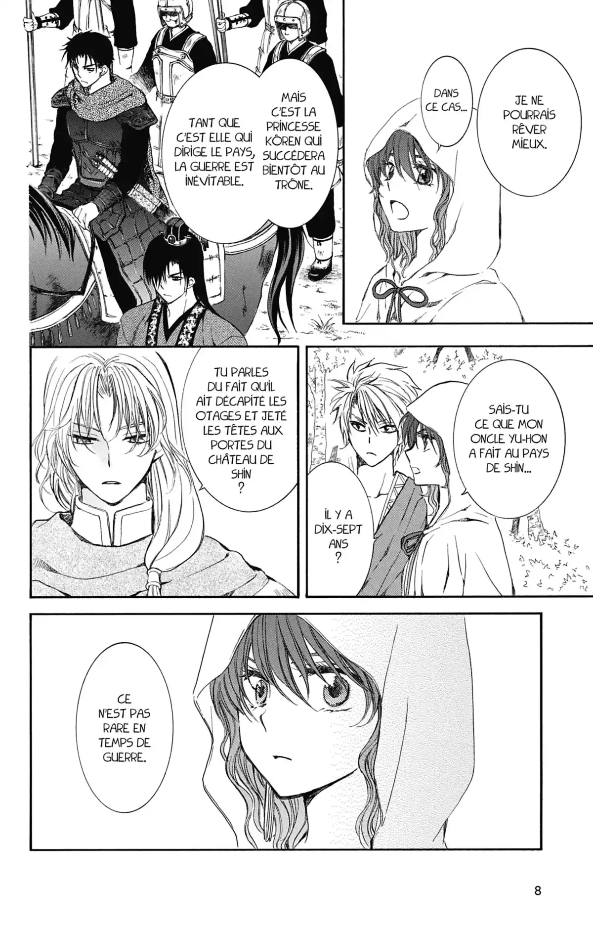 Yona, Princesse de l’Aube Volume 25 page 9