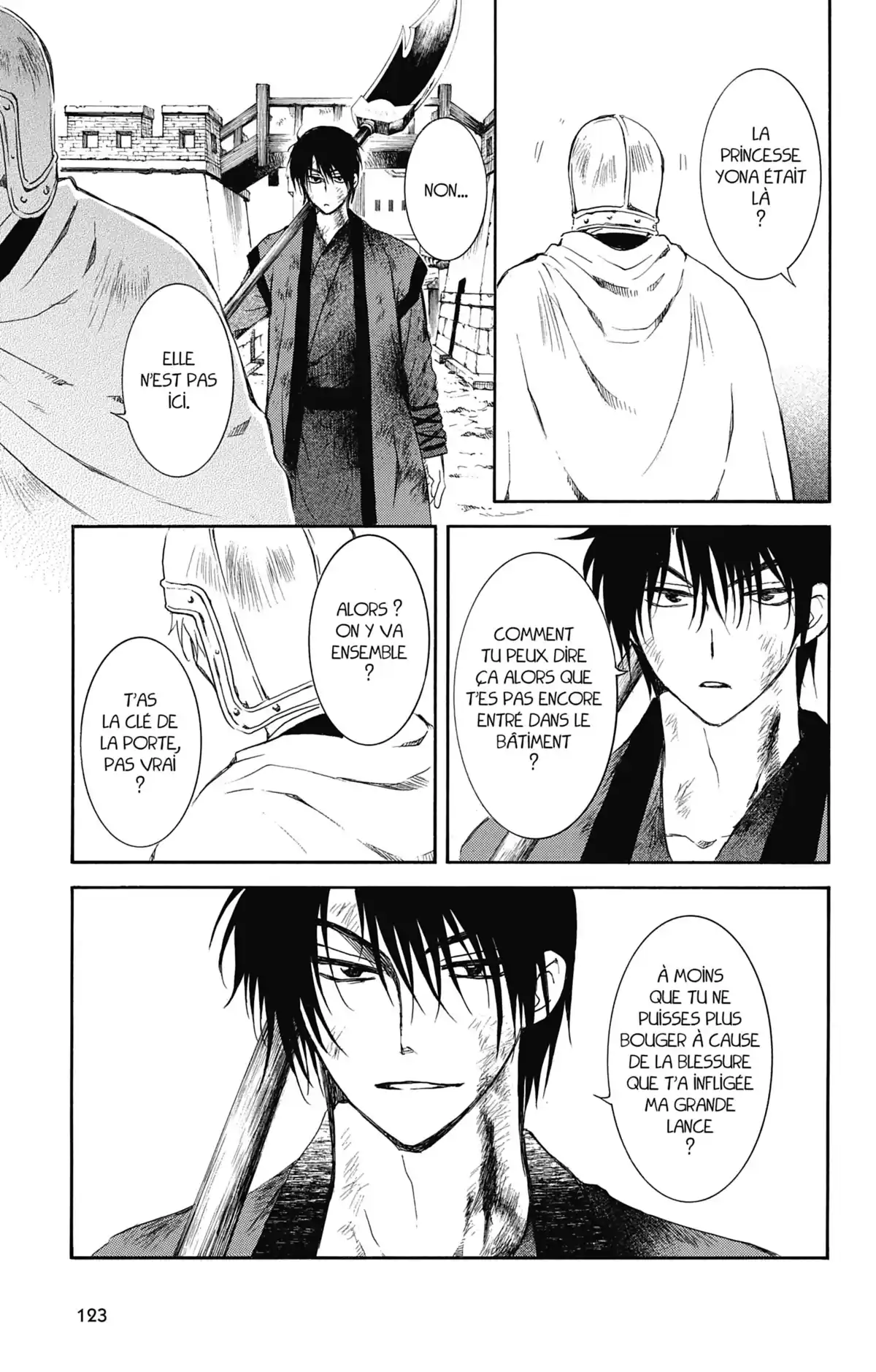 Yona, Princesse de l’Aube Volume 30 page 124