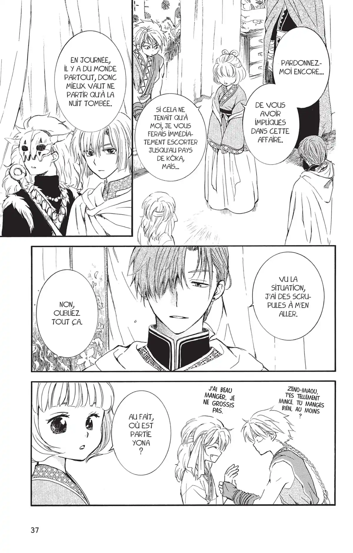 Yona, Princesse de l’Aube Volume 23 page 39