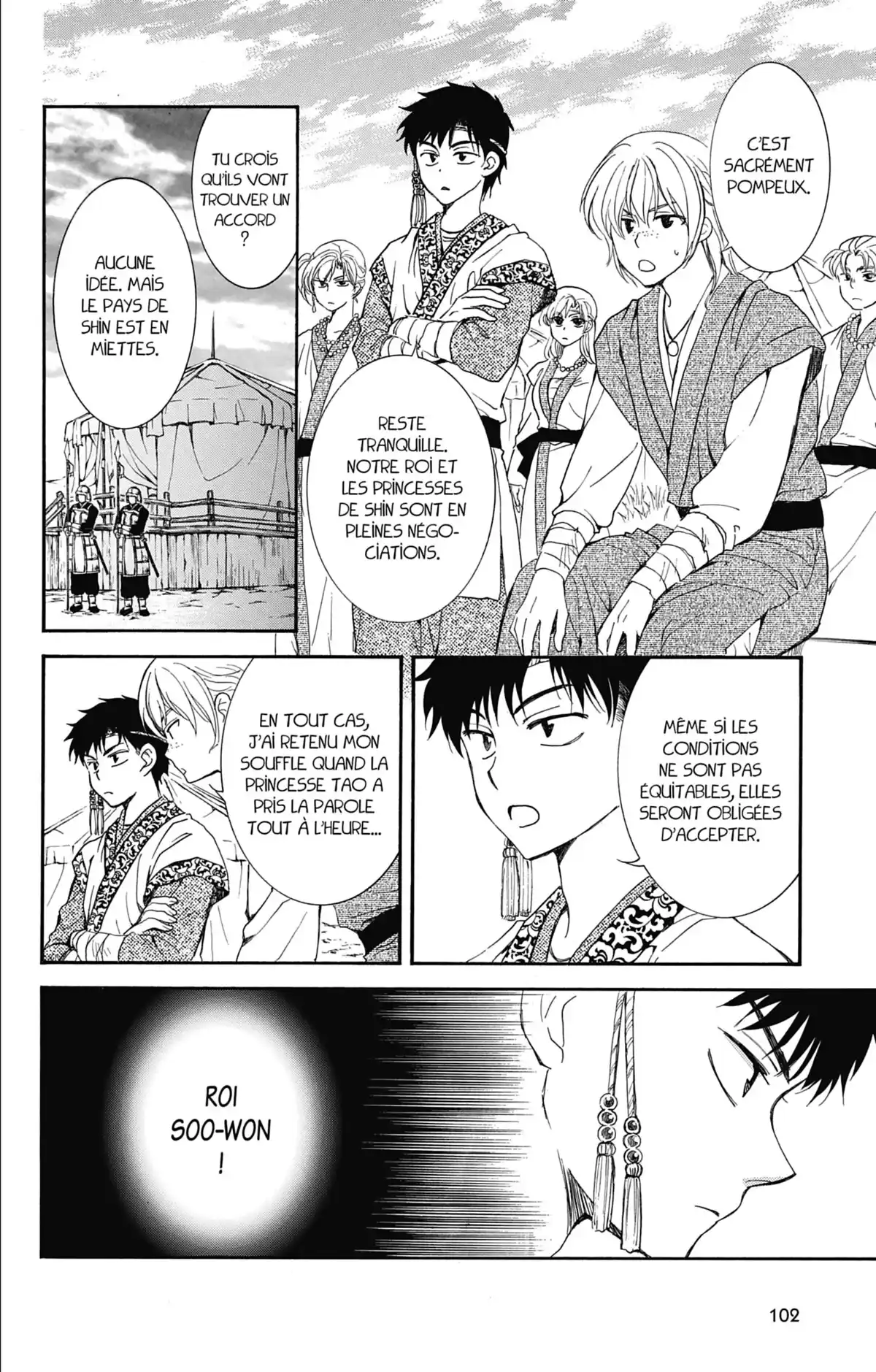 Yona, Princesse de l’Aube Volume 26 page 103