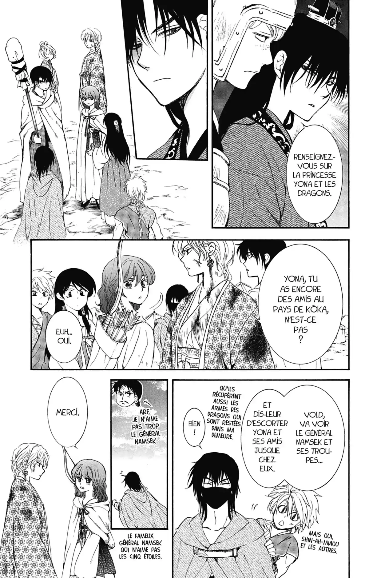 Yona, Princesse de l’Aube Volume 26 page 112