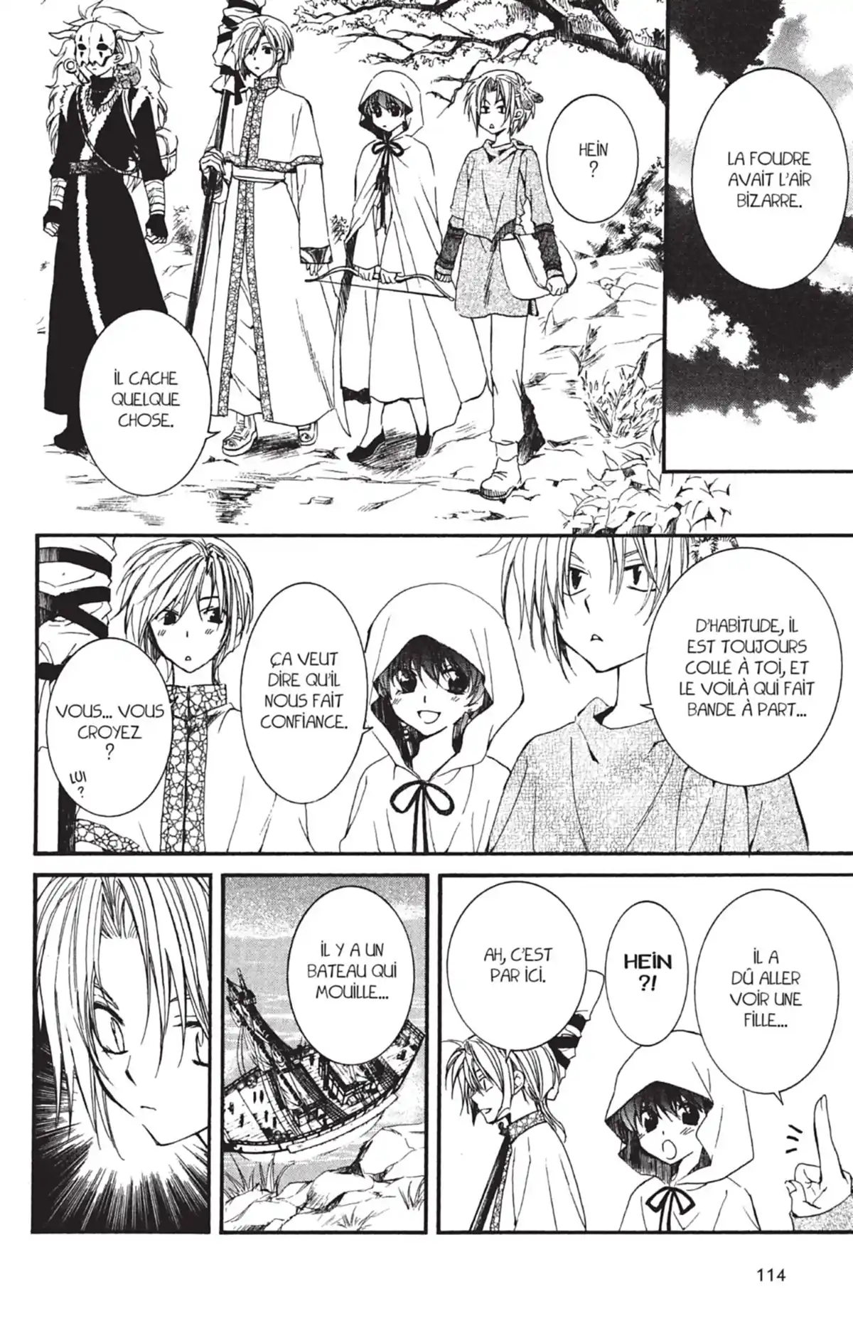 Yona, Princesse de l’Aube Volume 5 page 116