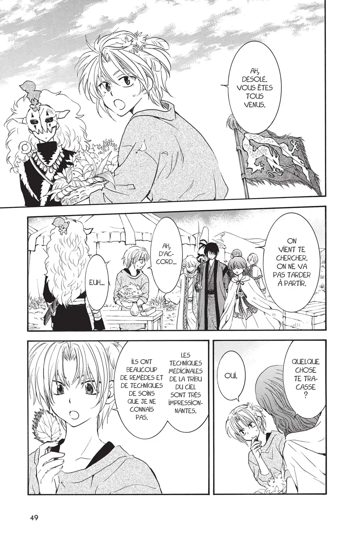 Yona, Princesse de l’Aube Volume 31 page 50
