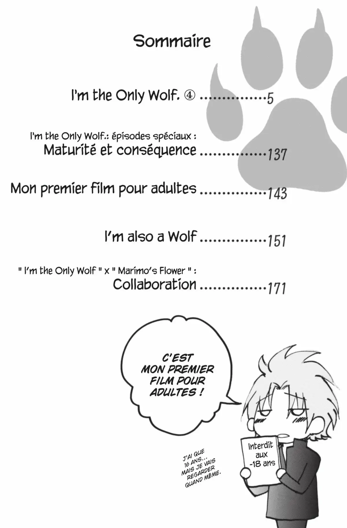 I’m the only wolf Volume 4 page 3