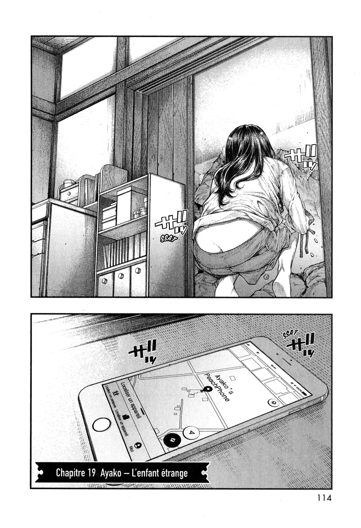Ayako, l’enfant de la nuit Volume 3 page 115