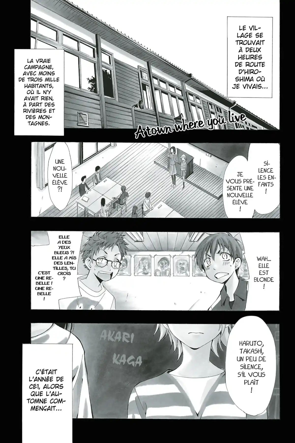 A town where you live Volume 9 page 61