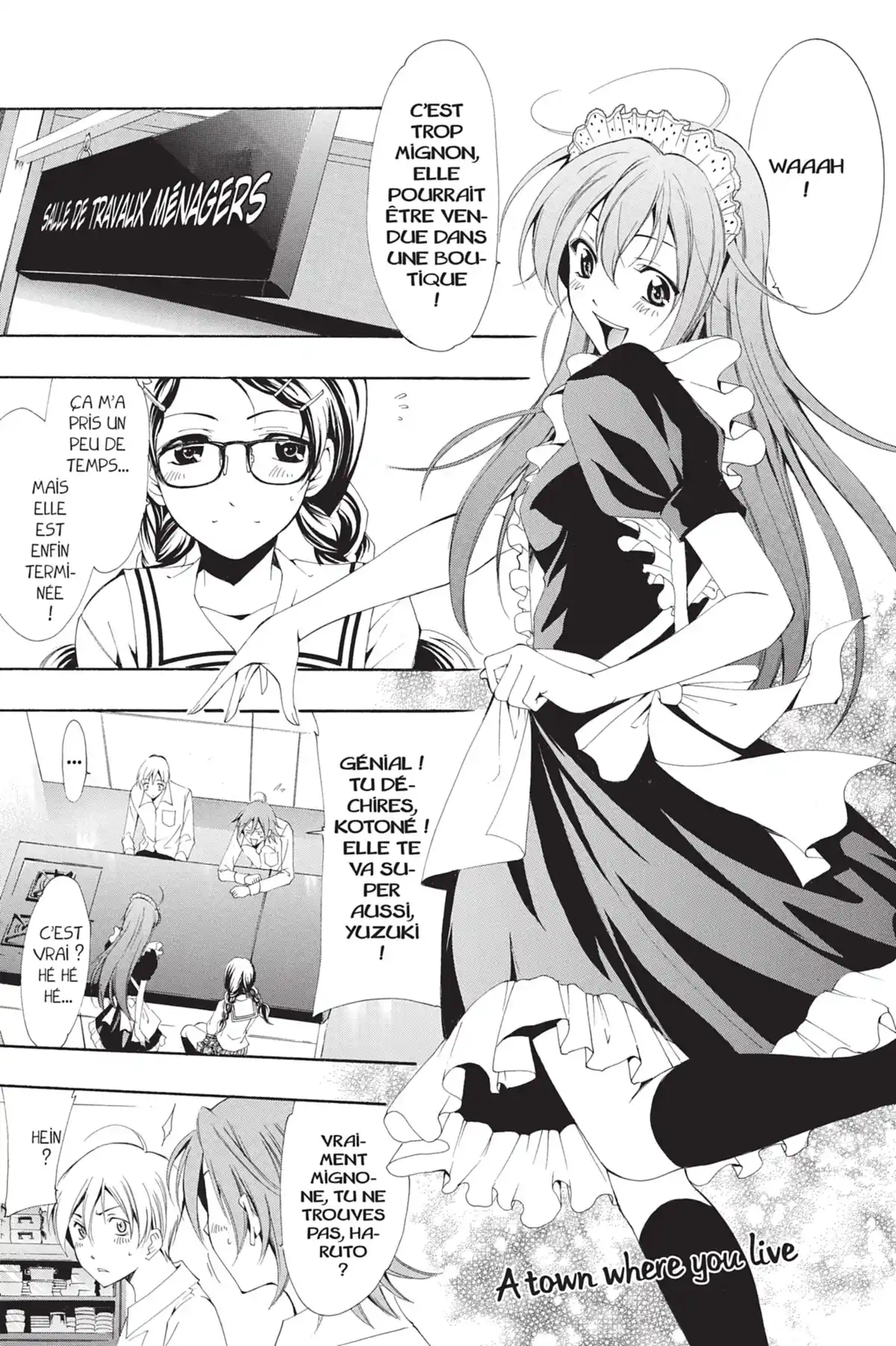 A town where you live Volume 6 page 61