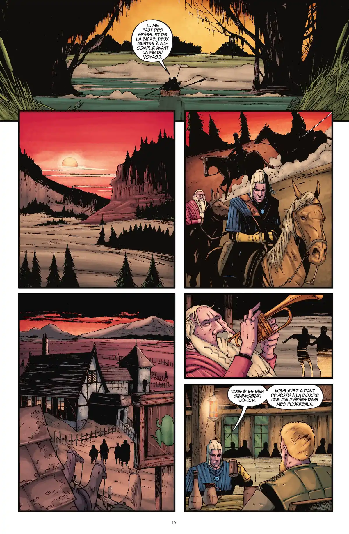 The Witcher : La Légende Volume 1 page 114