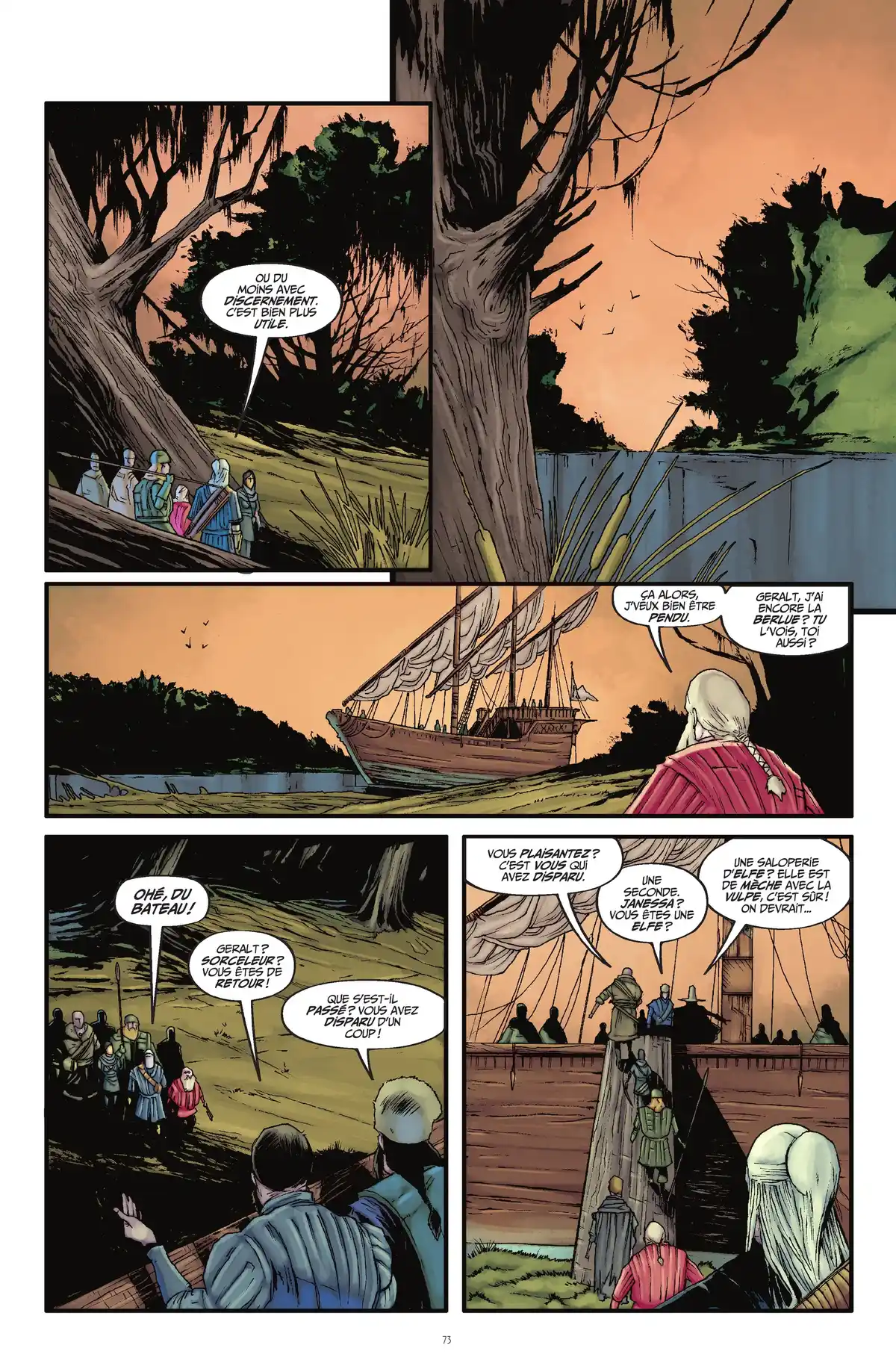 The Witcher : La Légende Volume 1 page 72