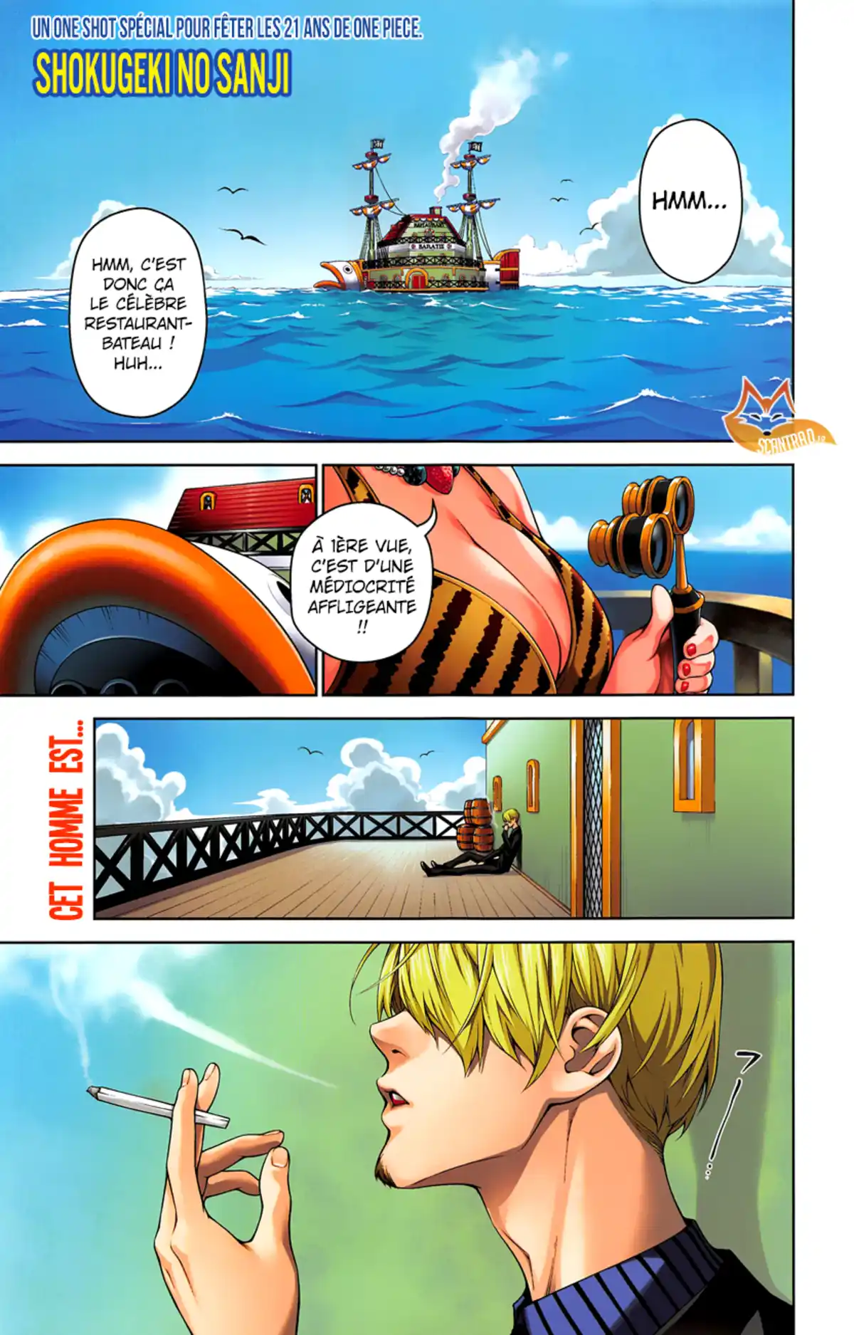 Shokugeki no Sanji Chapitre 1 page 1