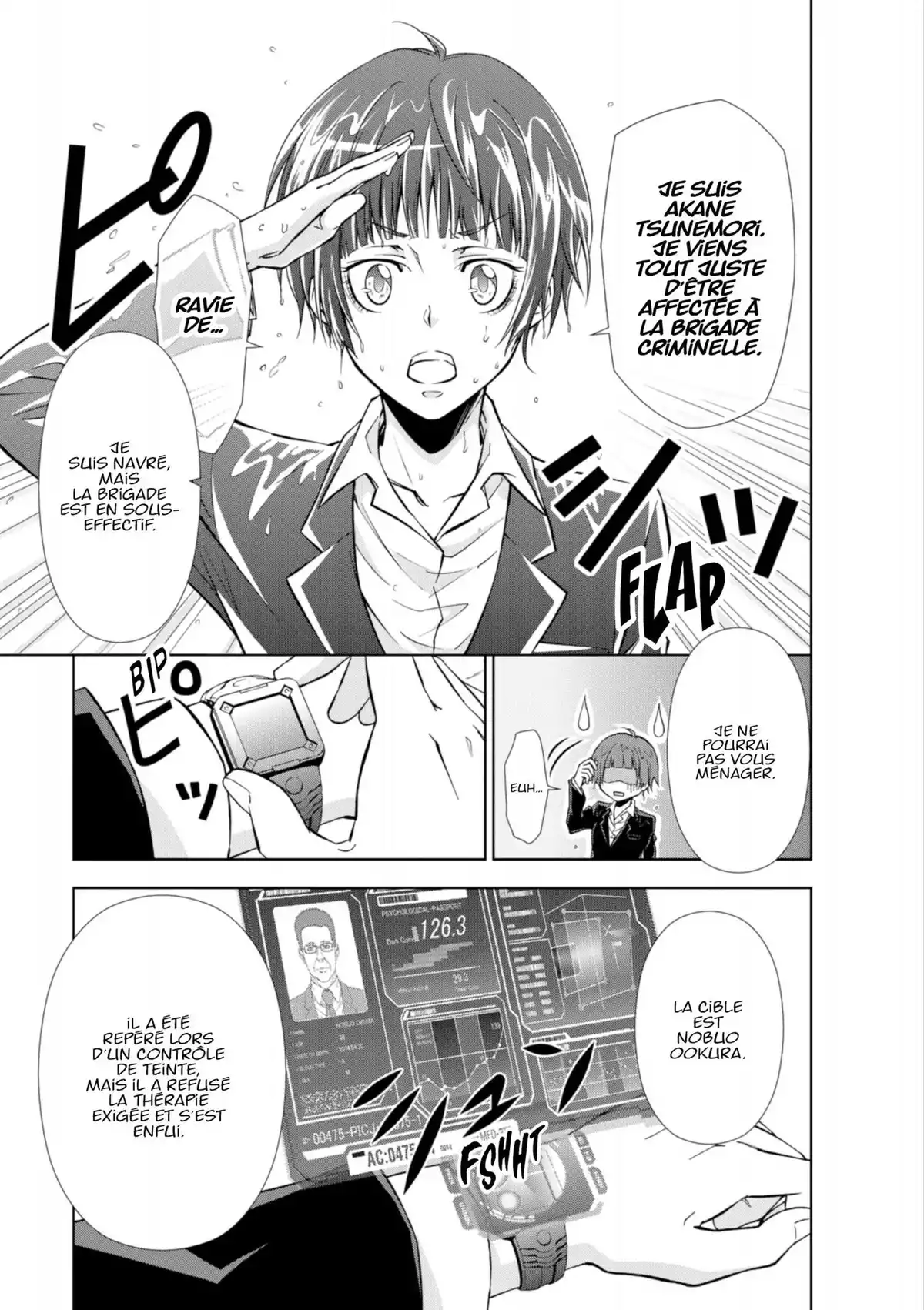 Psycho-Pass – Inspecteur Akane Tsunemori Volume 1 page 29