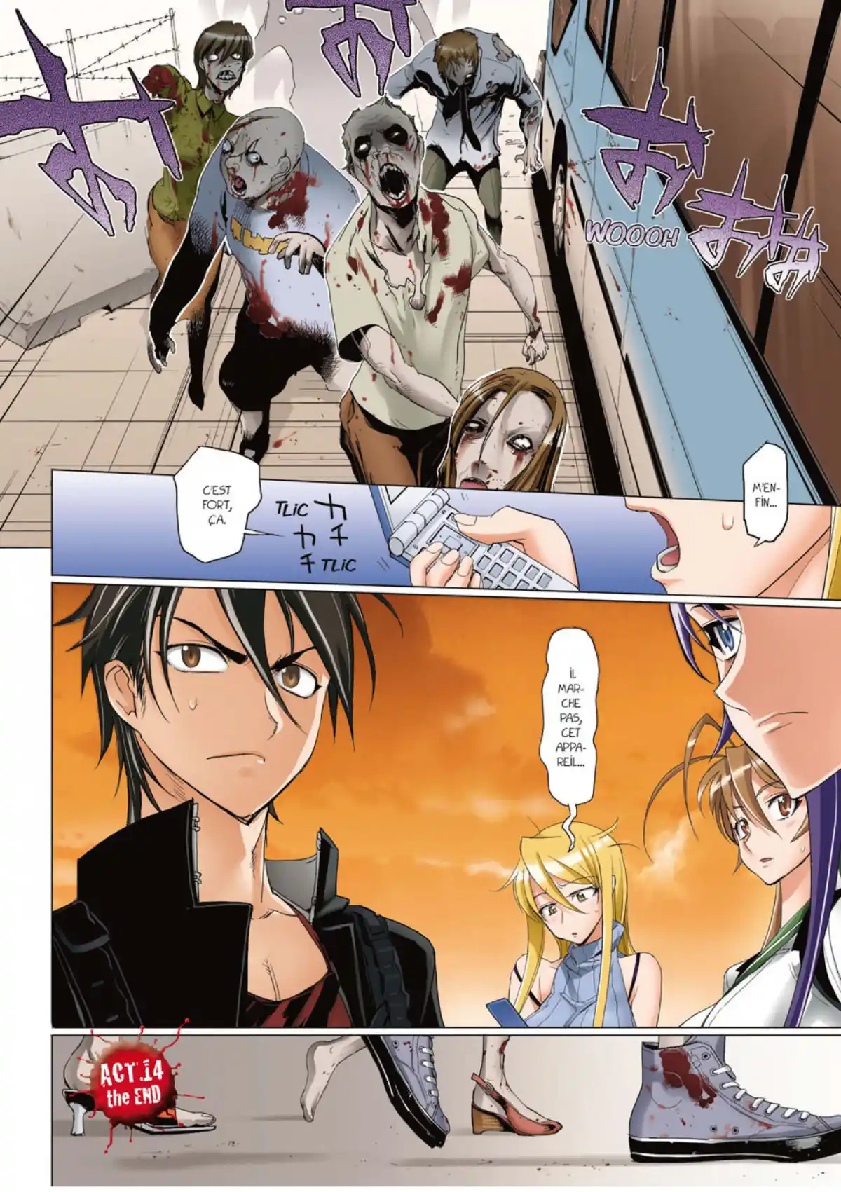 Highschool of the Dead Volume 4 page 72