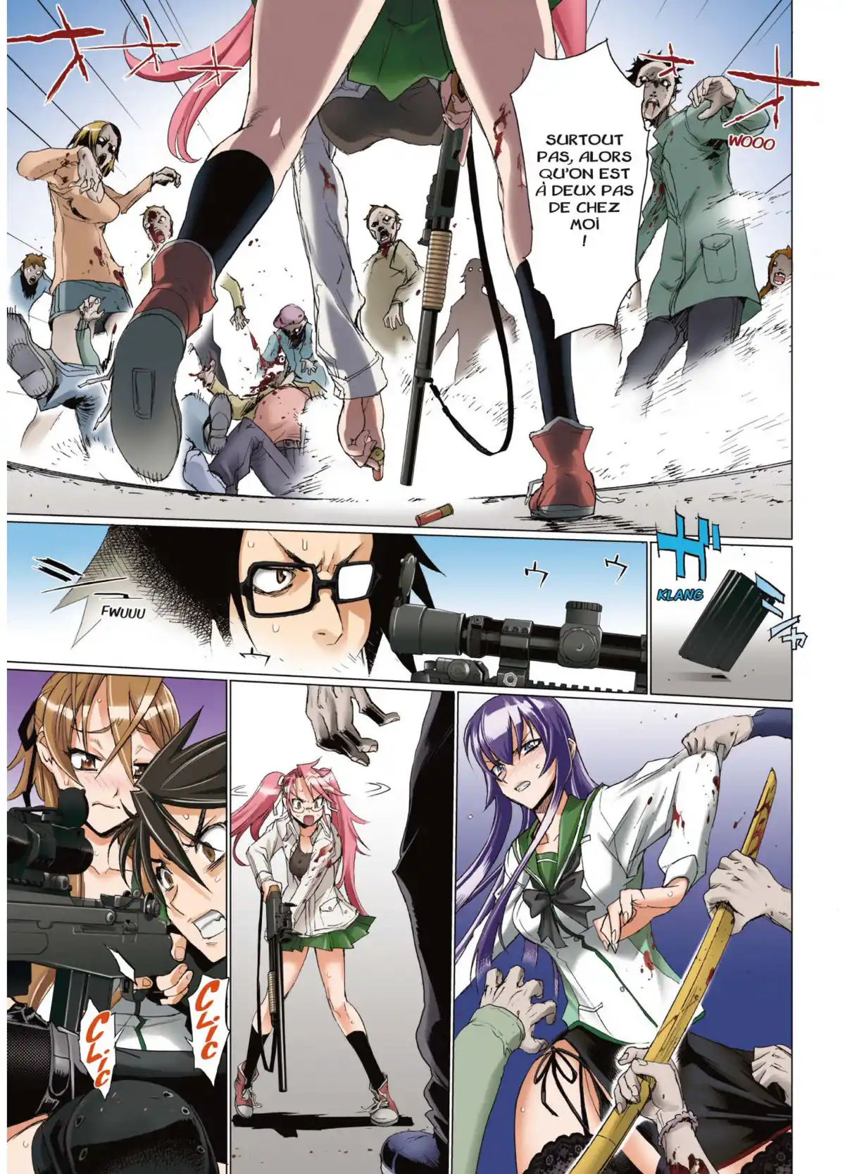 Highschool of the Dead Volume 3 page 56