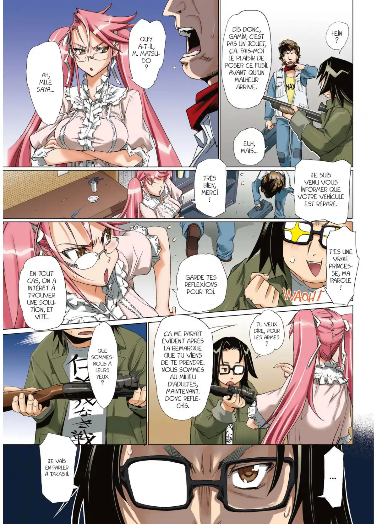 Highschool of the Dead Volume 3 page 74