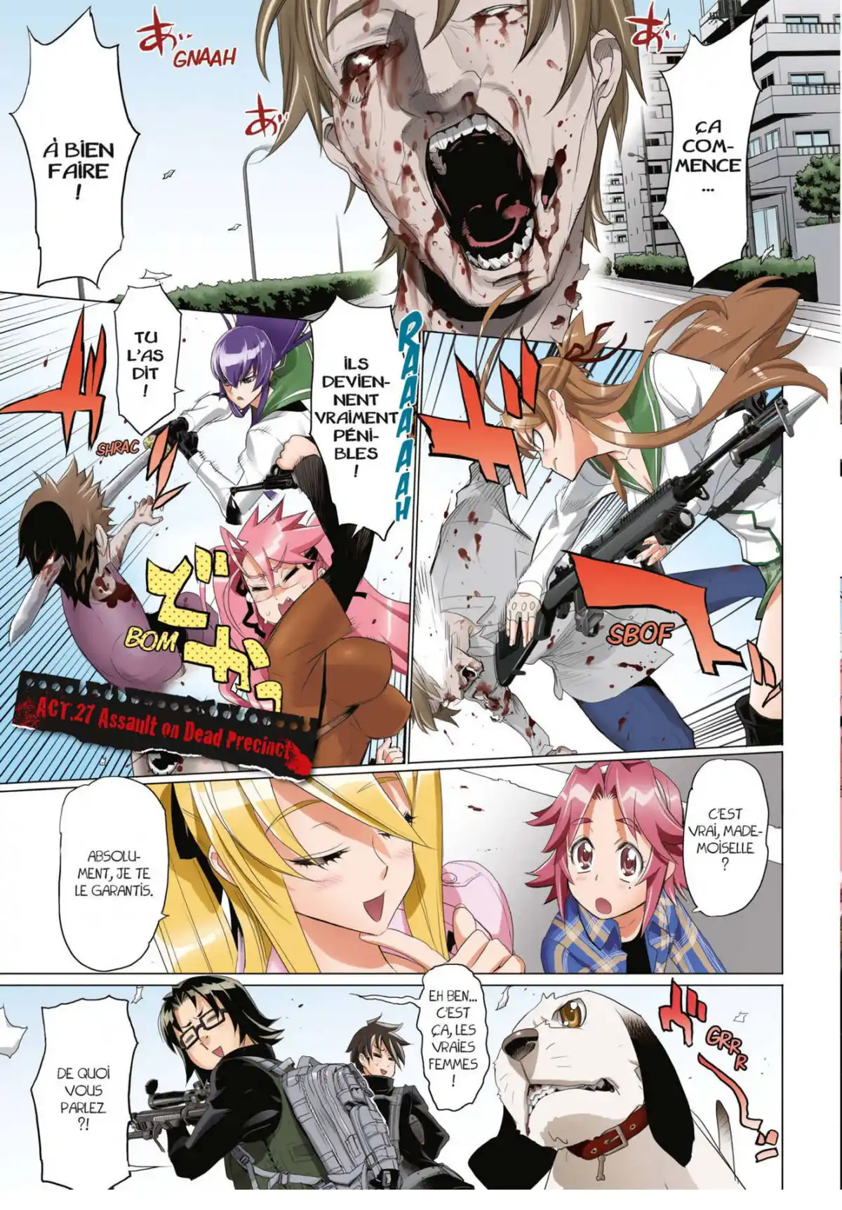 Highschool of the Dead Volume 7 page 38