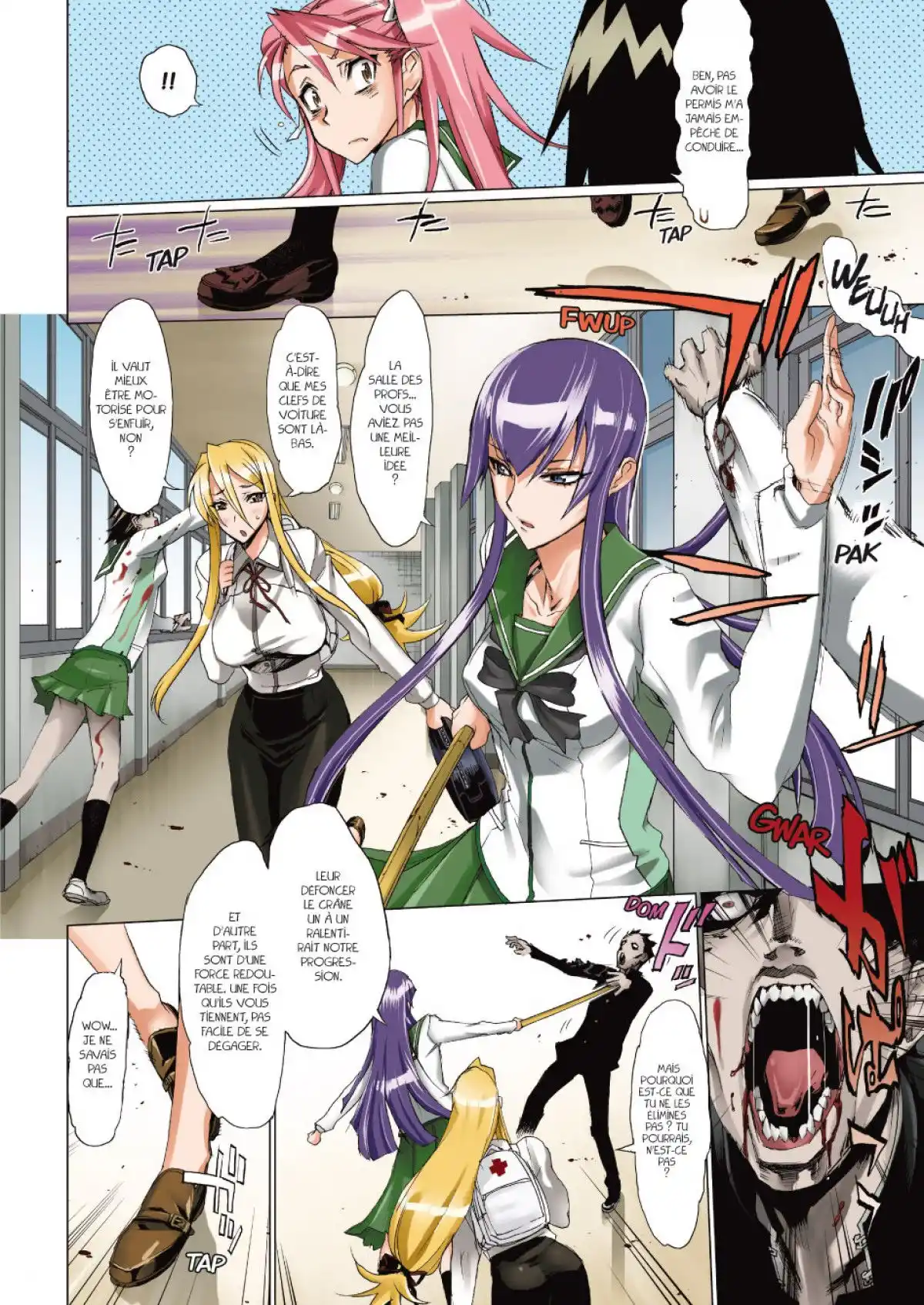 Highschool of the Dead Volume 1 page 107
