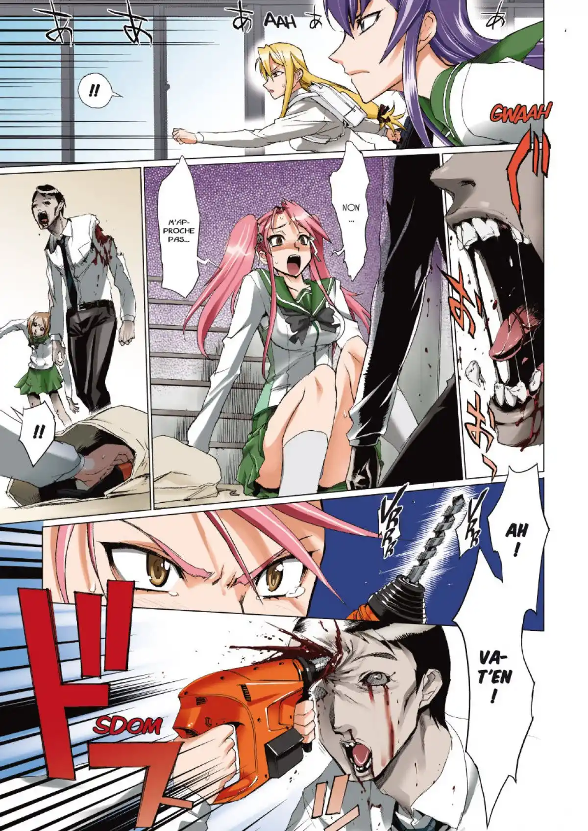 Highschool of the Dead Volume 1 page 110