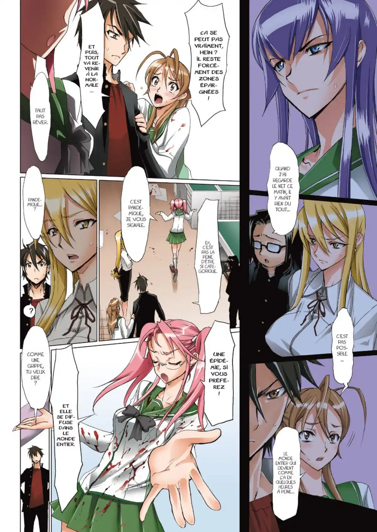 Highschool of the Dead Volume 1 page 121