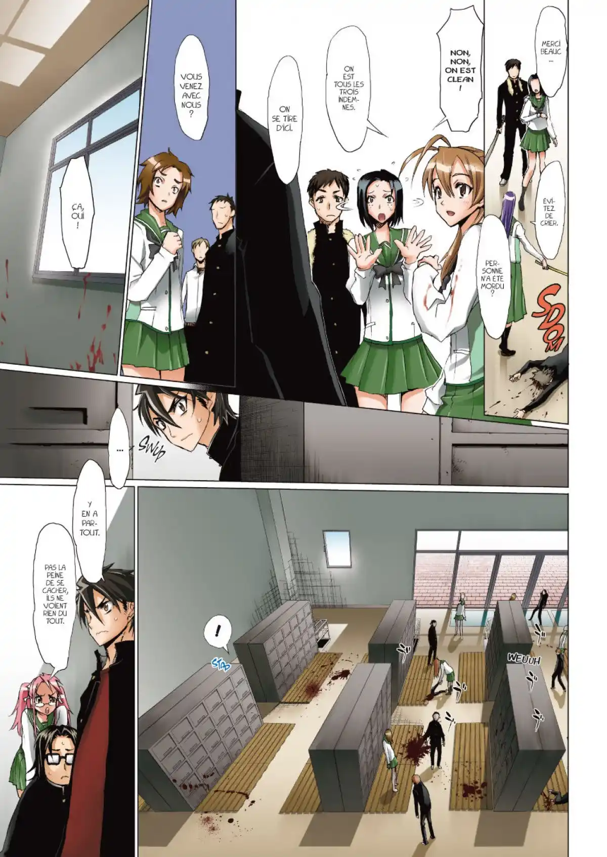 Highschool of the Dead Volume 1 page 126