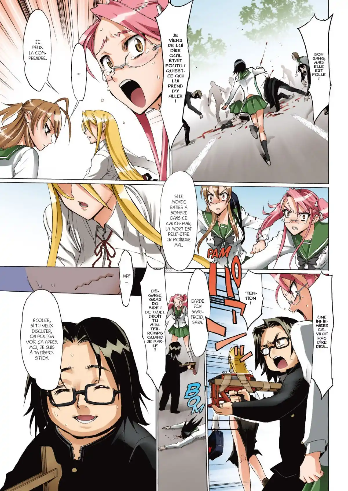 Highschool of the Dead Volume 1 page 136