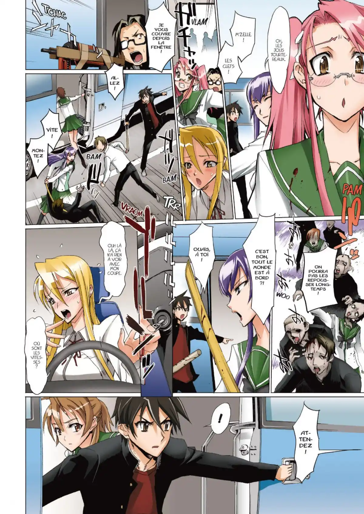 Highschool of the Dead Volume 1 page 137