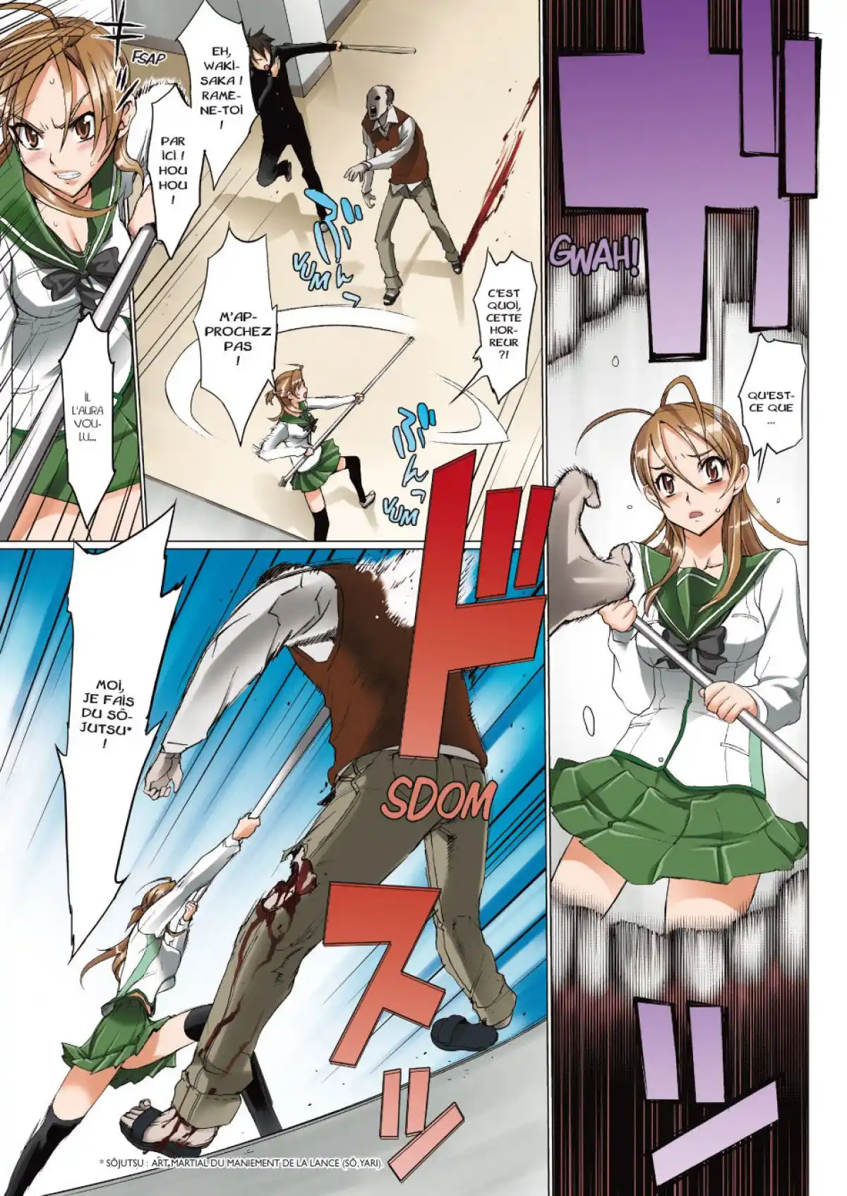 Highschool of the Dead Volume 1 page 50