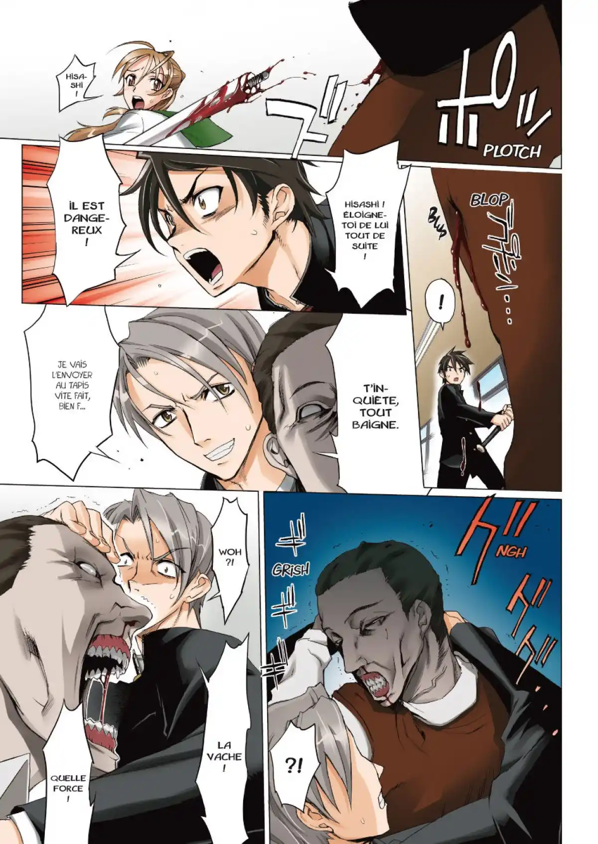 Highschool of the Dead Volume 1 page 52