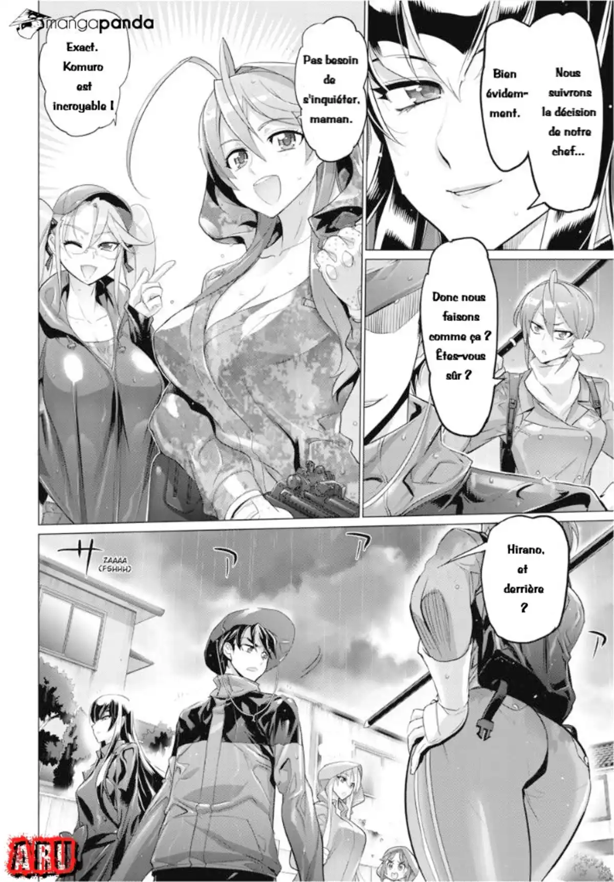 Highschool of the Dead Chapitre 30 page 29