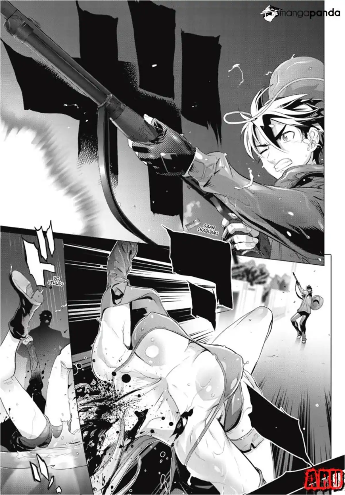 Highschool of the Dead Chapitre 30 page 32