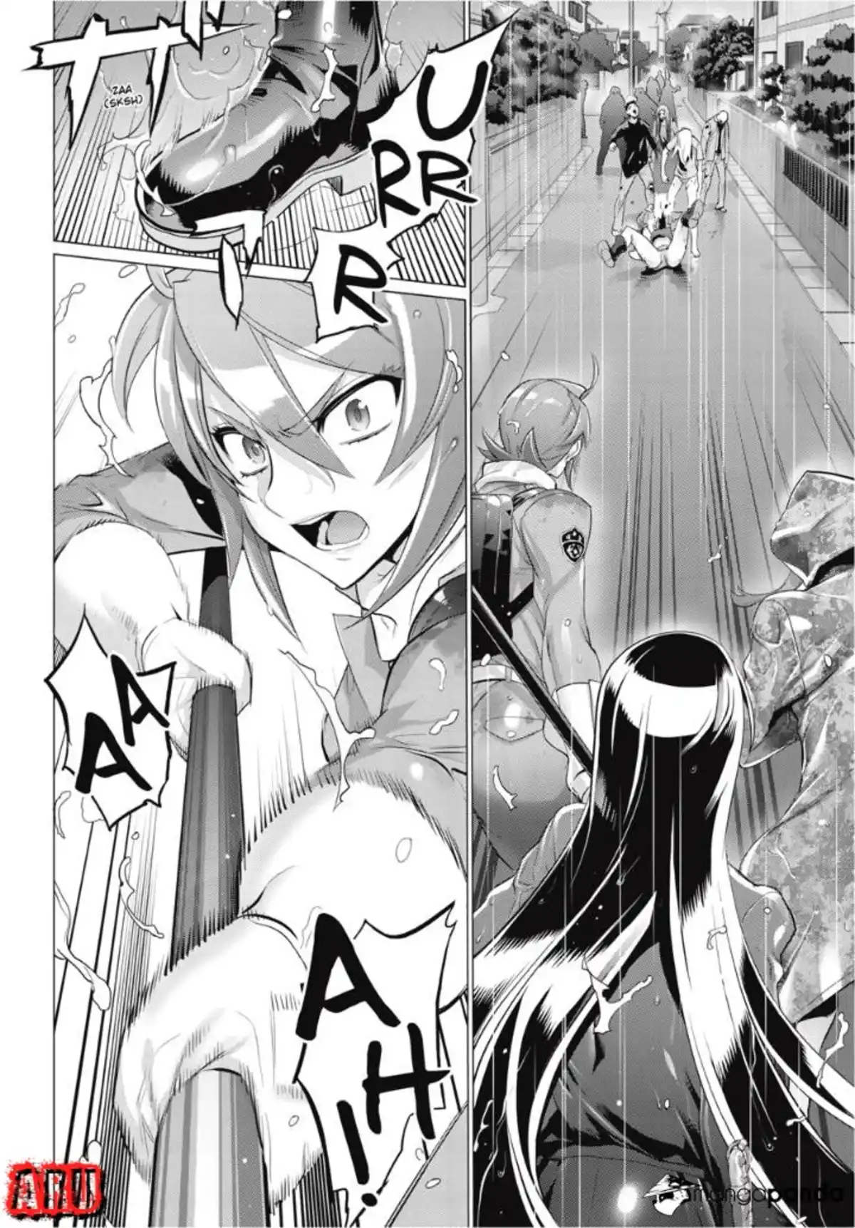 Highschool of the Dead Chapitre 30 page 33