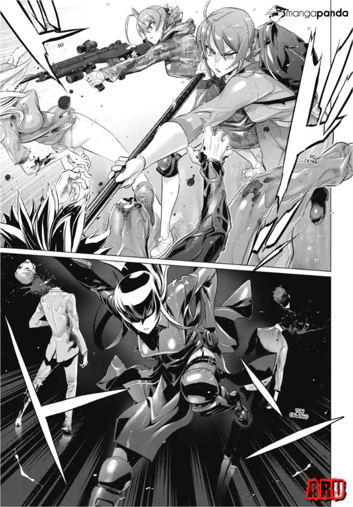 Highschool of the Dead Chapitre 30 page 34