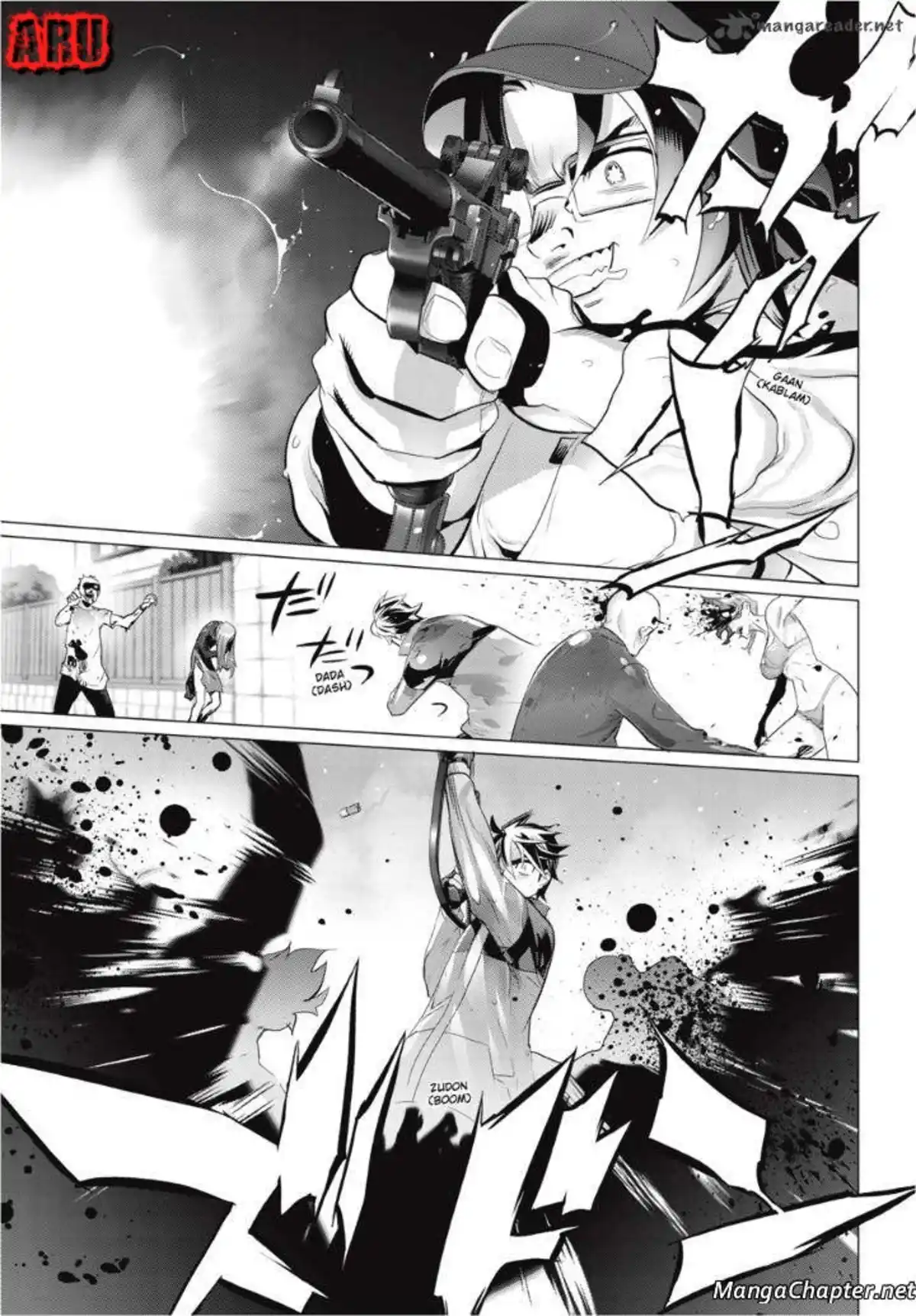 Highschool of the Dead Chapitre 30 page 36