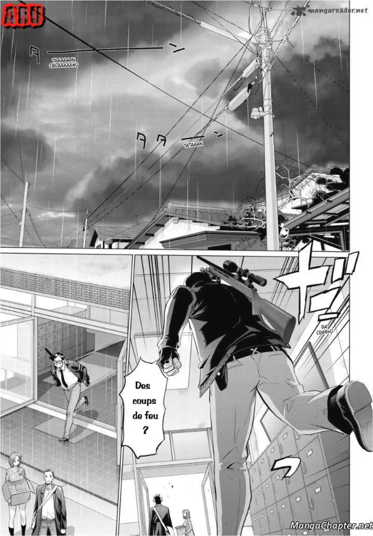 Highschool of the Dead Chapitre 30 page 38