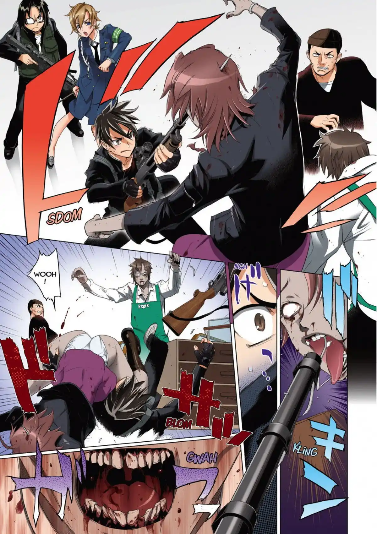 Highschool of the Dead Volume 6 page 74