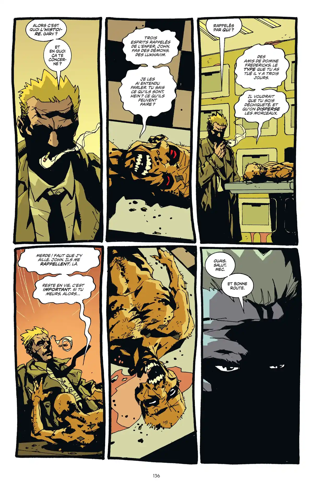 Les Dossiers d’Hellblazer Volume 2 page 134