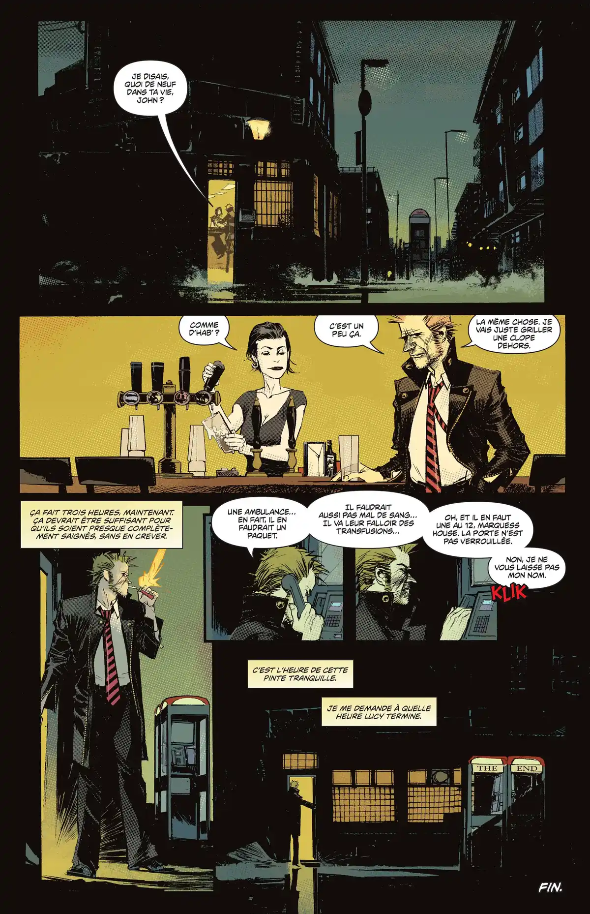 Les Dossiers d’Hellblazer Volume 1 page 110