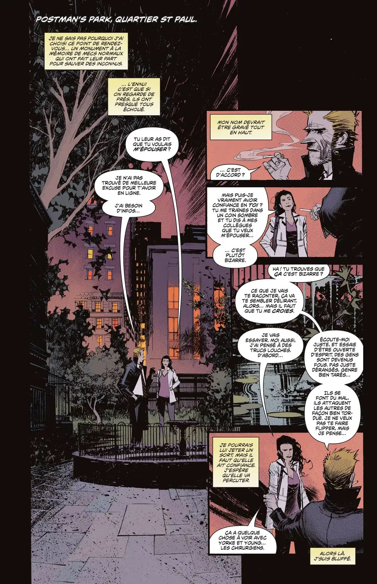 Les Dossiers d’Hellblazer Volume 1 page 56