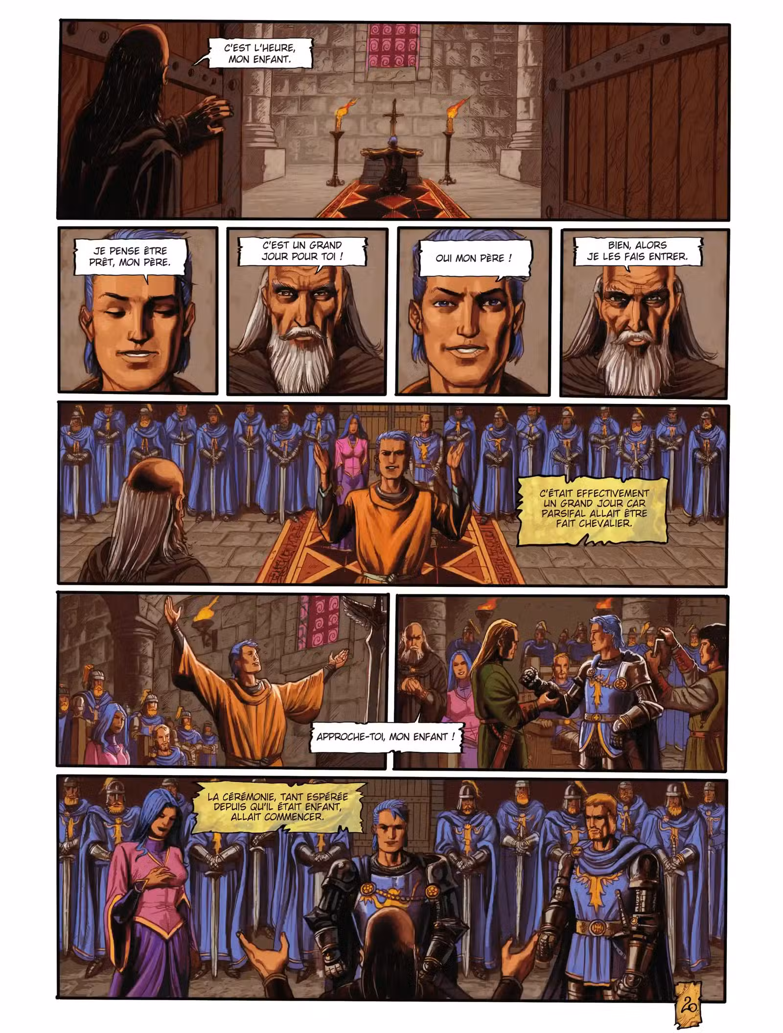 Les Arcanes de la Lune noire Volume 3 page 20