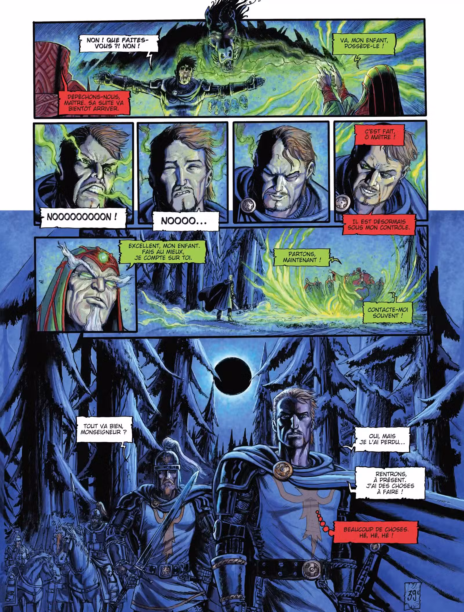 Les Arcanes de la Lune noire Volume 3 page 38