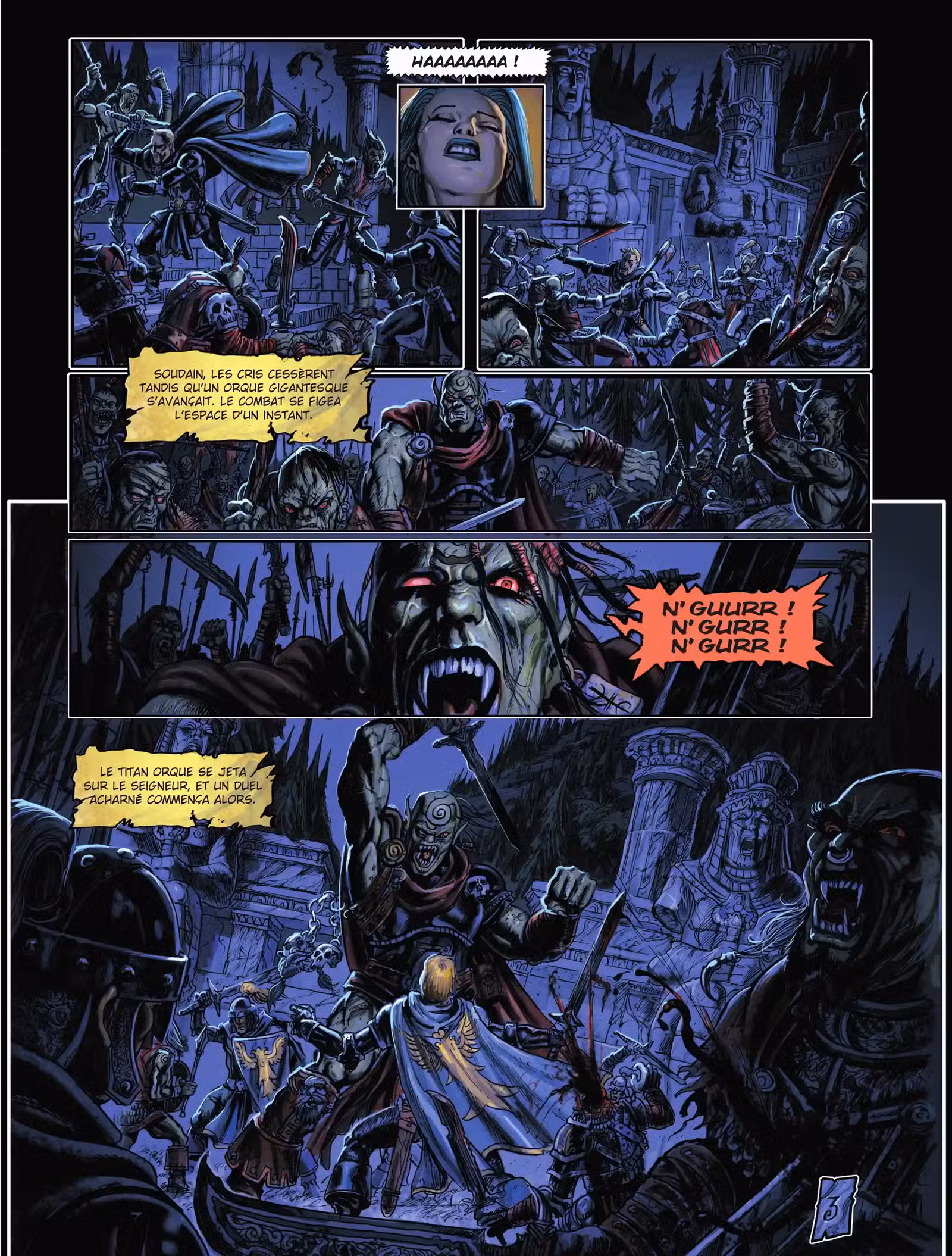 Les Arcanes de la Lune noire Volume 3 page 7