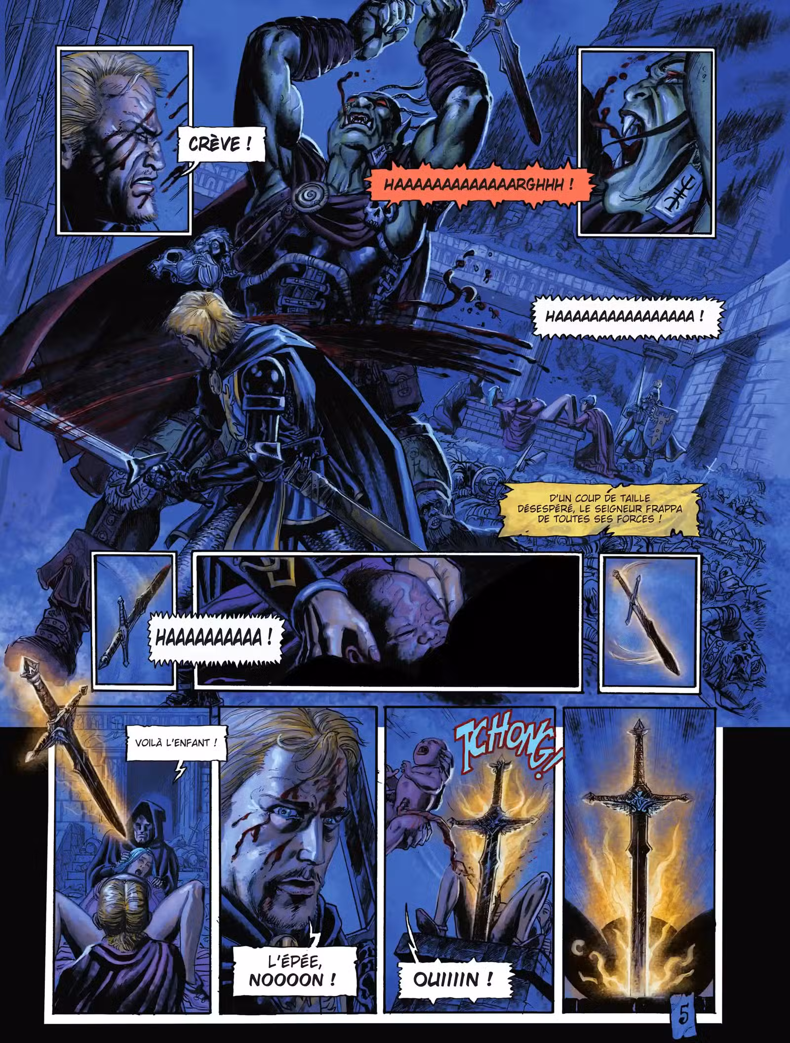 Les Arcanes de la Lune noire Volume 3 page 9