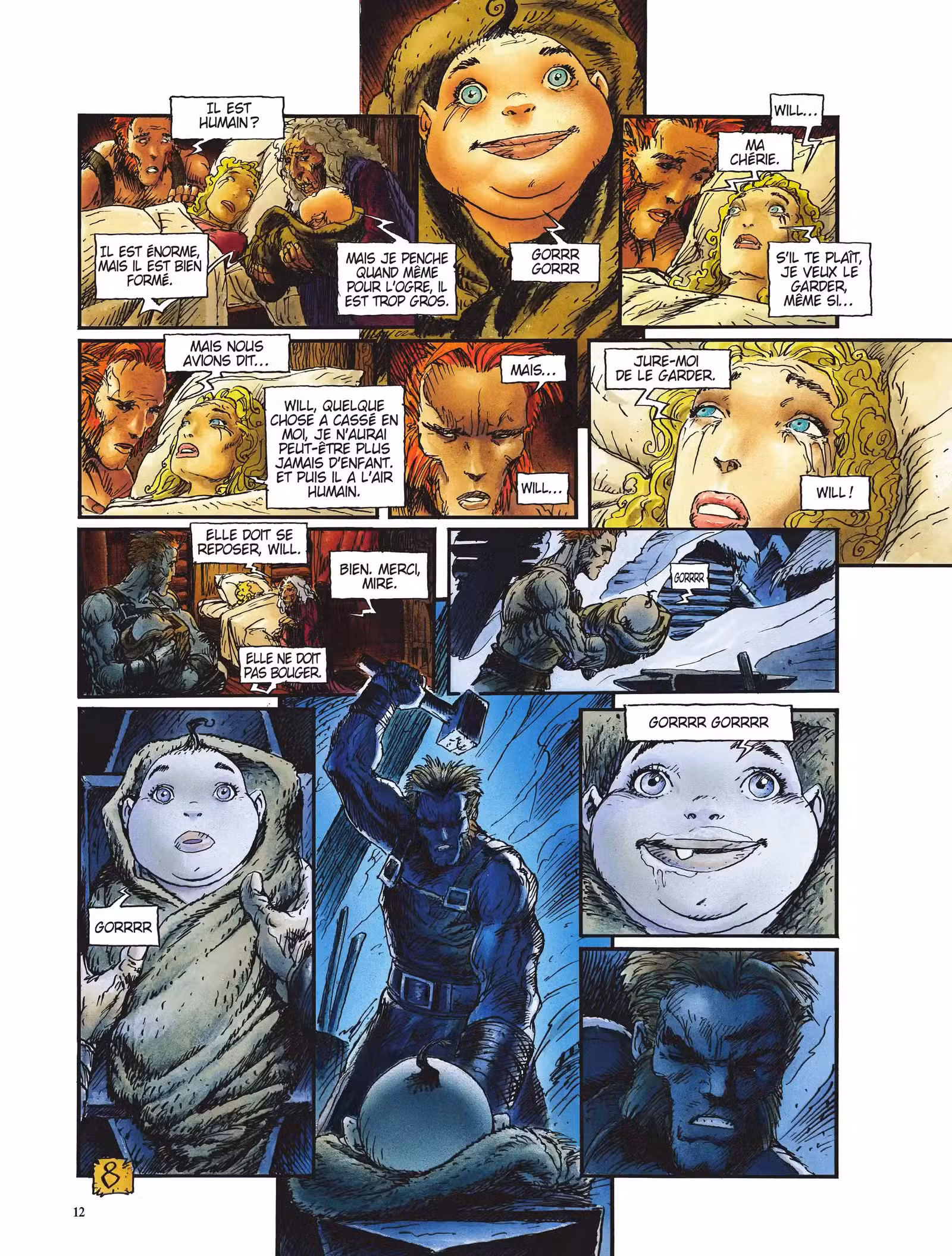 Les Arcanes de la Lune noire Volume 1 page 11
