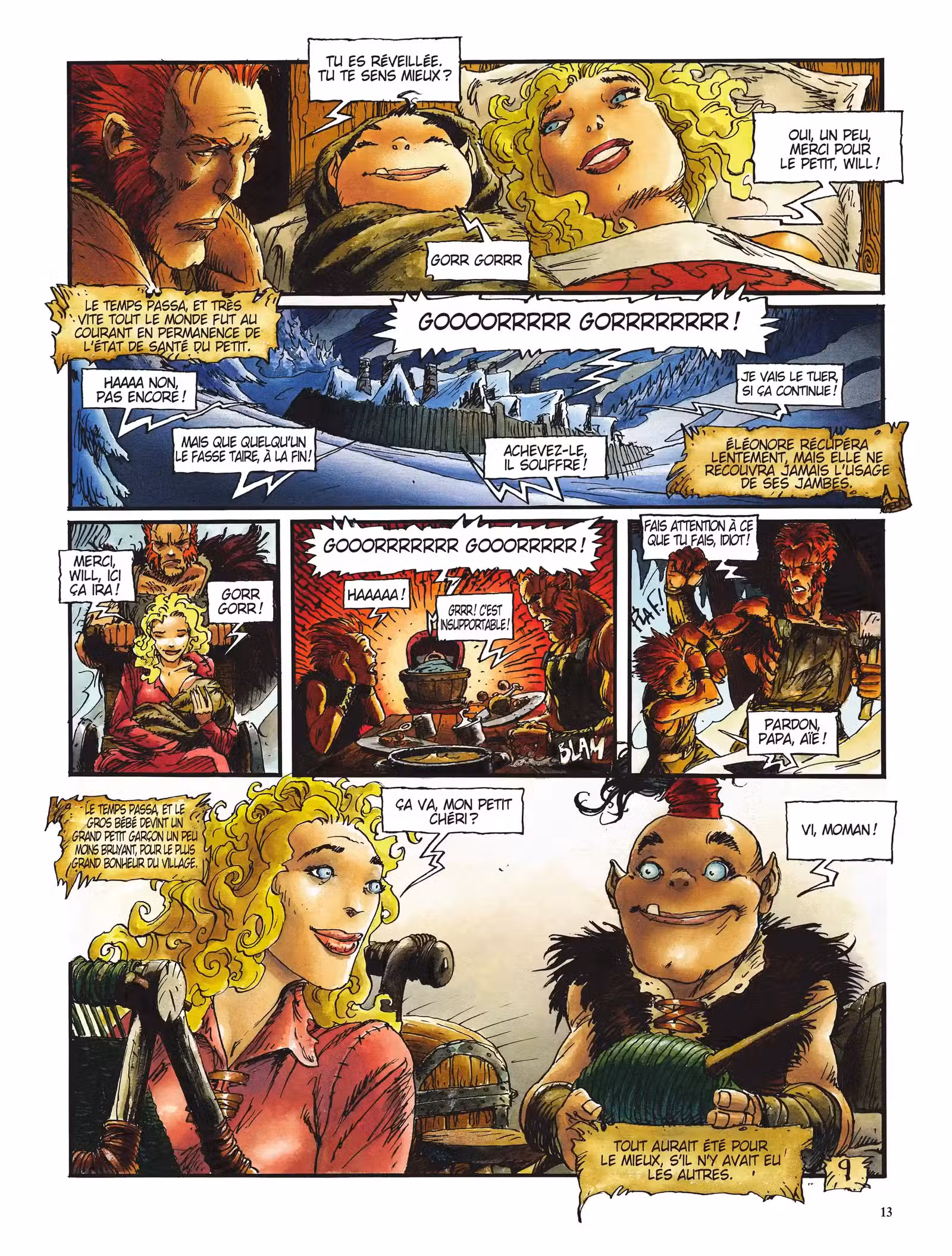 Les Arcanes de la Lune noire Volume 1 page 12