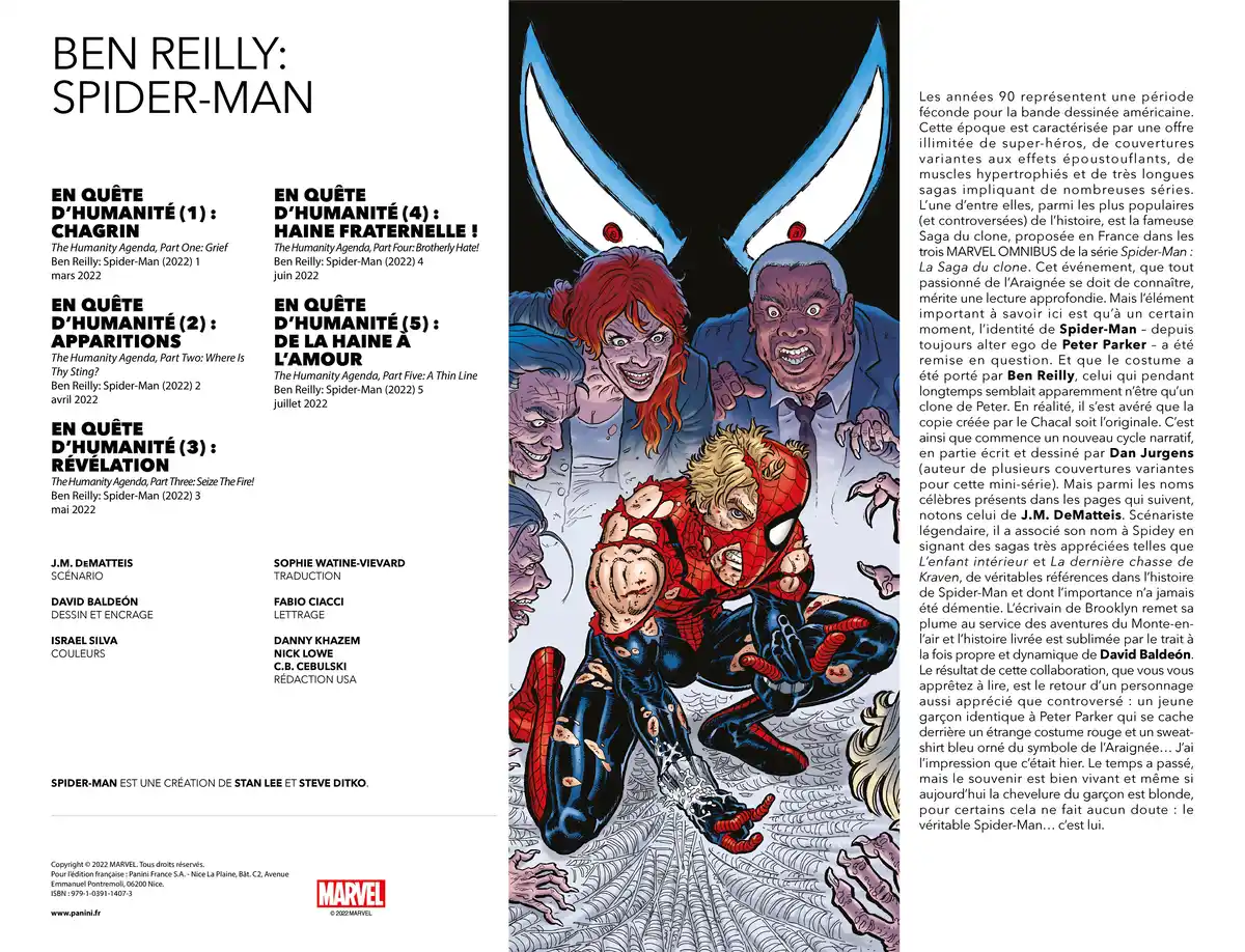 Ben Reilly – Spider-Man : En quête d’humanité Volume 1 page 3