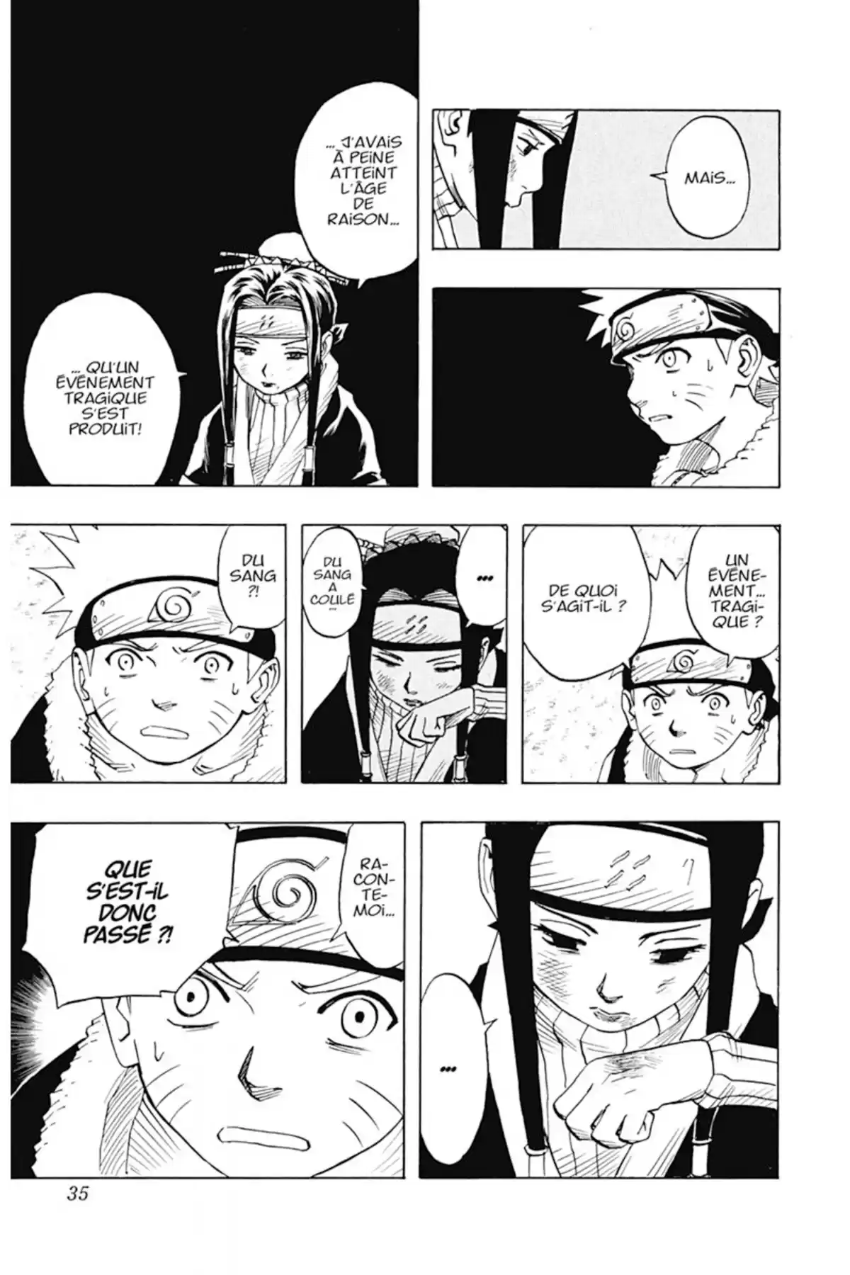 Naruto Volume 4 page 35