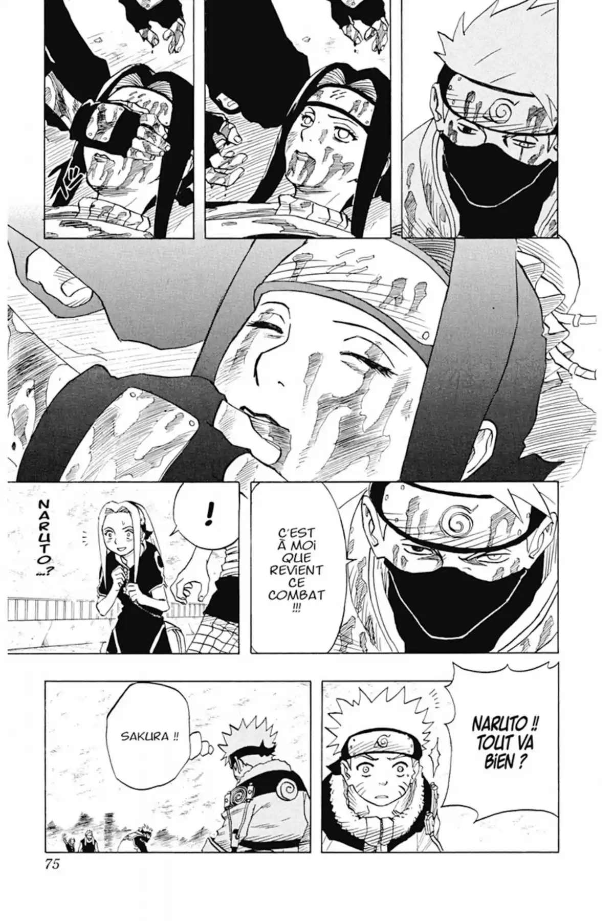 Naruto Volume 4 page 75