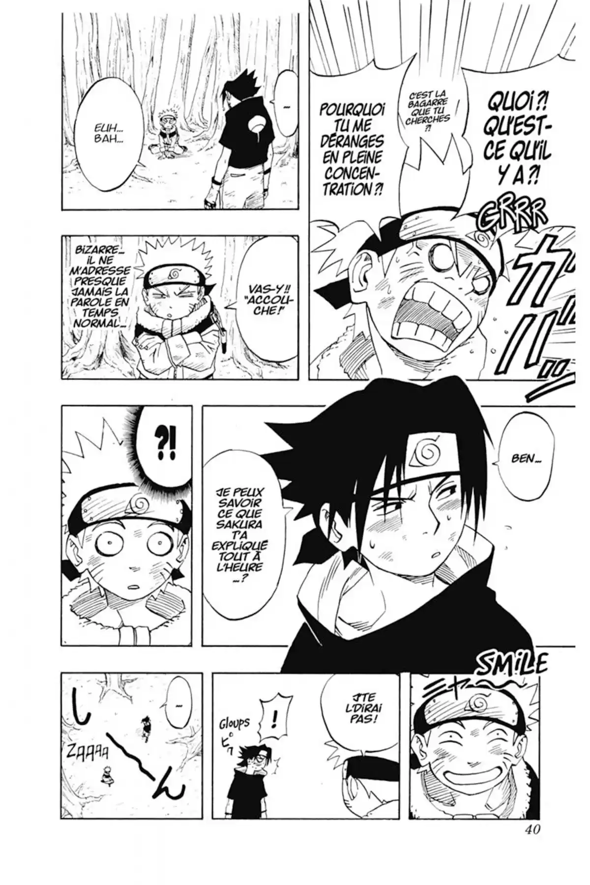 Naruto Volume 3 page 40