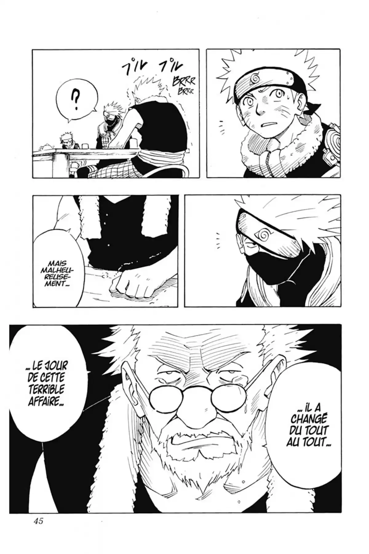 Naruto Volume 3 page 45