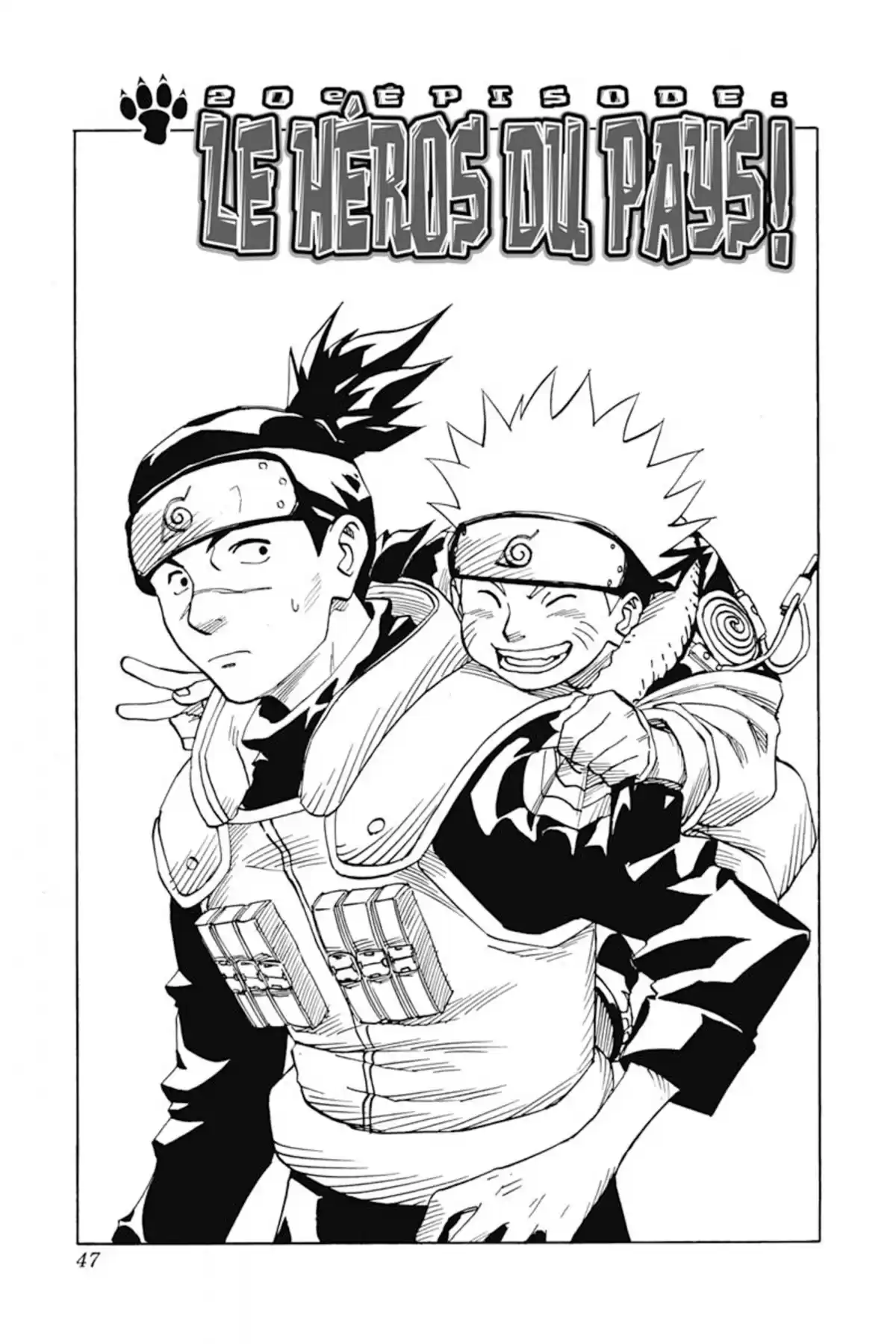 Naruto Volume 3 page 47